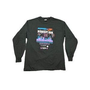 Vintage 90s New York Runners‎ Club 1993 Midnight Run Central Park Nike t-shirt